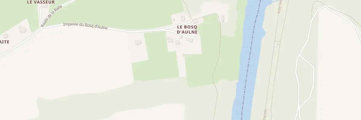 Plan du 5062 Le Bosq d’Aune à Ouffières