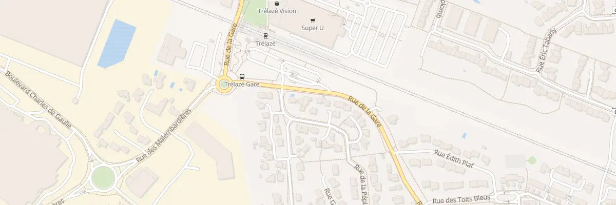 Plan du 90 Rue de la Pépinière à Trélazé