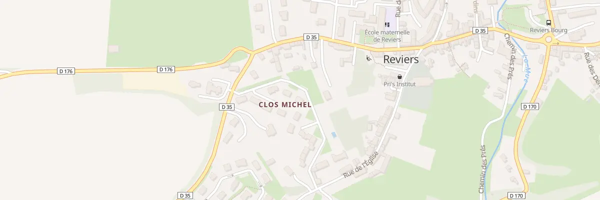 Plan du 7 Rue du Clos Michel à Reviers