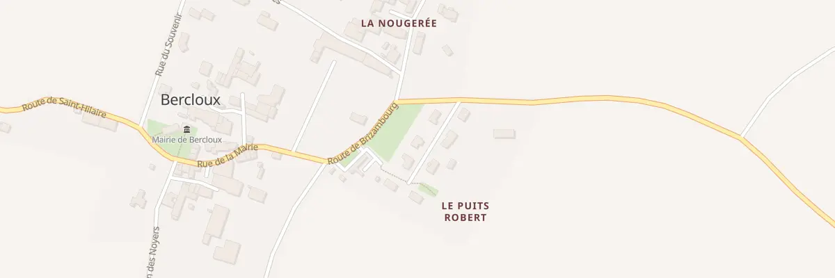 Plan du 4 Le Puits Robert à Bercloux