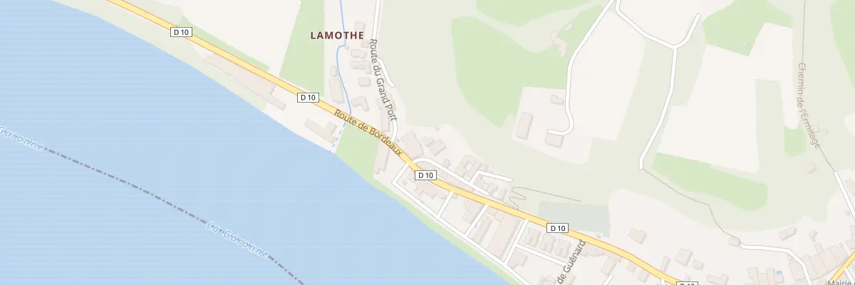 Plan du 3 Che des Escaliers à Cambes