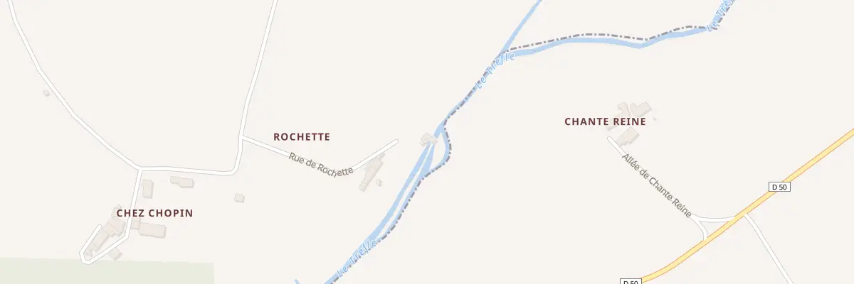 Plan du 6 Rue de Rochette à Marignac