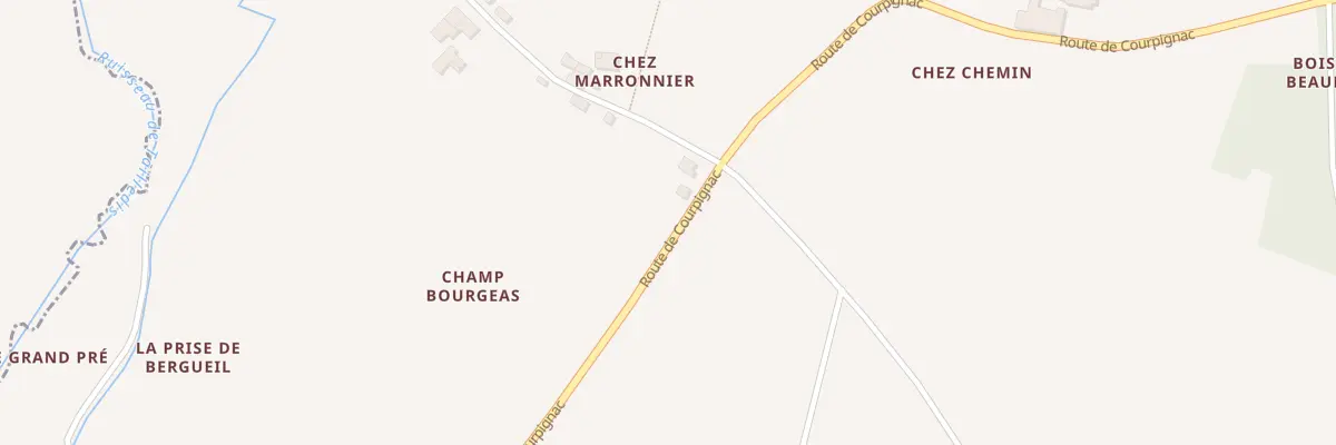 Plan du 5159 Chez Marronnier à Rouffignac