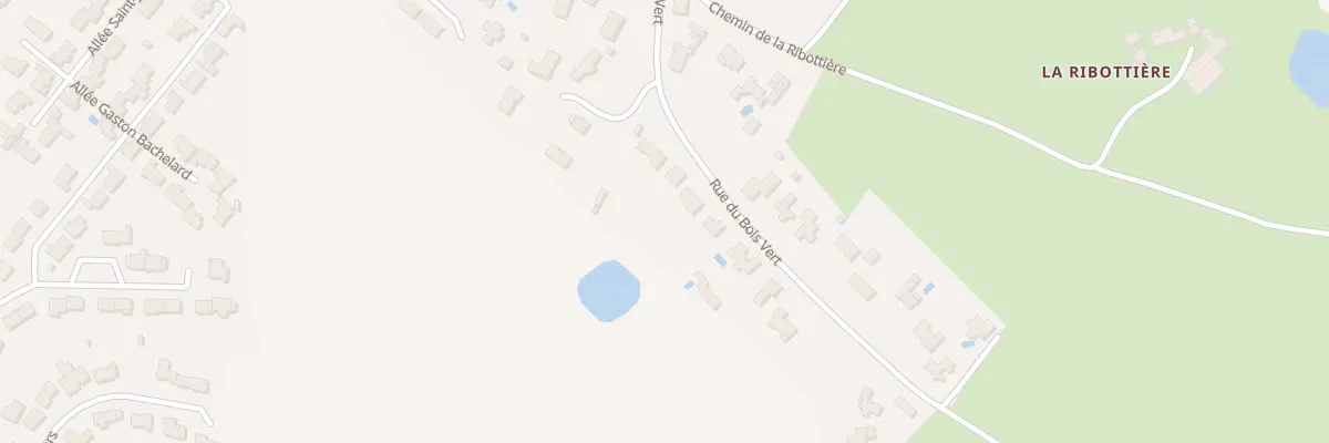 Plan du 30 Rue de Bois Vert St Sauveur à Bressuire