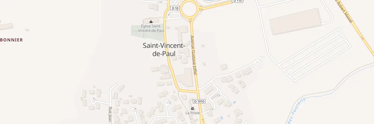 Plan du 9 Av Gustave Eiffel à Saint-Vincent-de-Paul