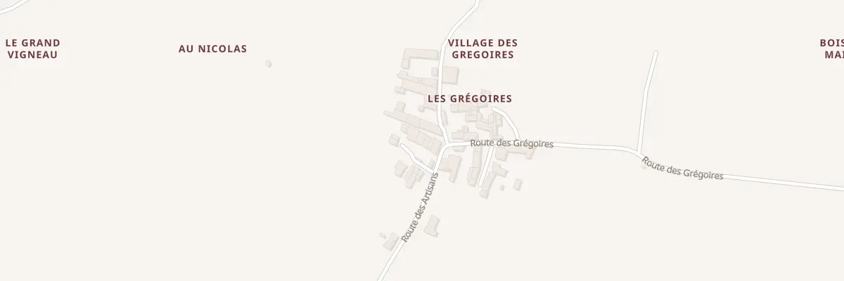 Plan du 2 Imp des Artisans à Chadenac