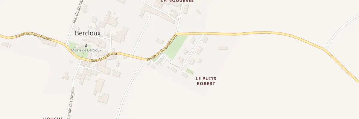 Plan du 6 Le Puits Robert à Bercloux