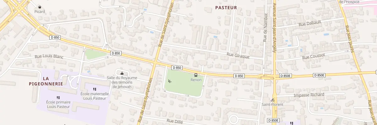 Plan du 22 Av Louis Pasteur à Niort