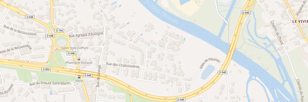 Plan du 130 Rue de la Corderie à Niort