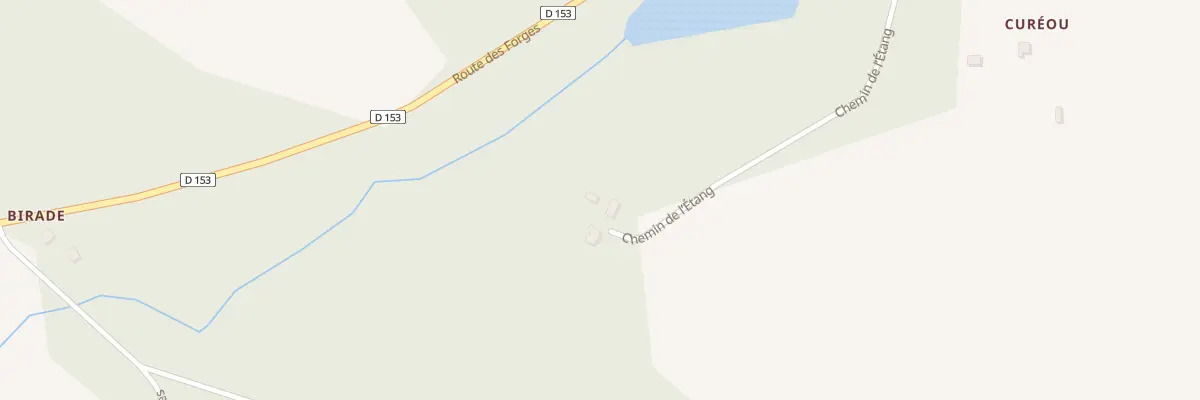Plan du 392 Che de l’Étang à Bélis