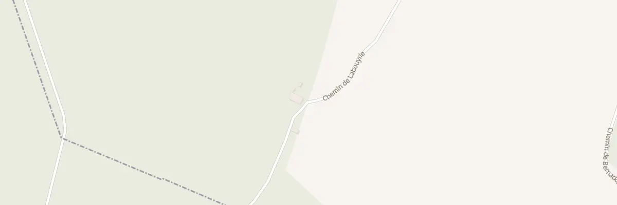 Plan du 600 Rte de Labouyrie à Maillères