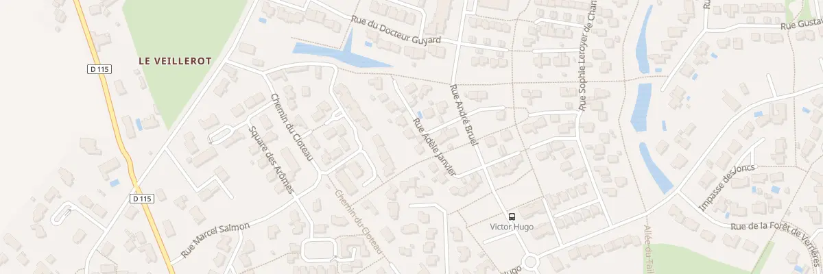 Plan du 17 Rue Adèle Janvier à Verrières-en-Anjou