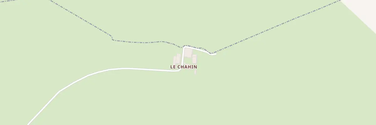 Plan du 1 Le Chahin à Vaiges