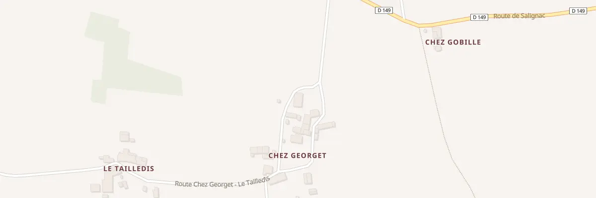Plan du 5034 Chez Georget à Rouffignac