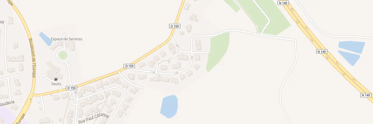 Plan du 11 Rue des Ormeaux à Bressuire