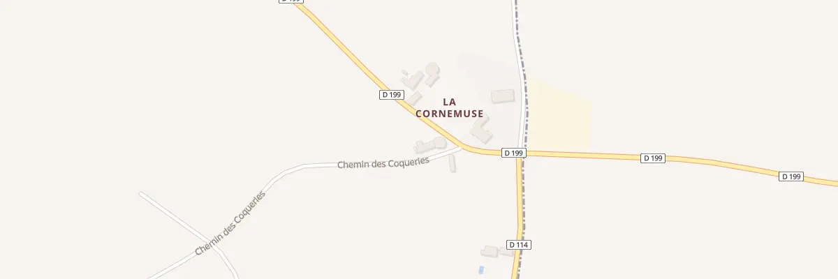 Plan du 302 Che des Coqueries à Bellevigne-en-Layon