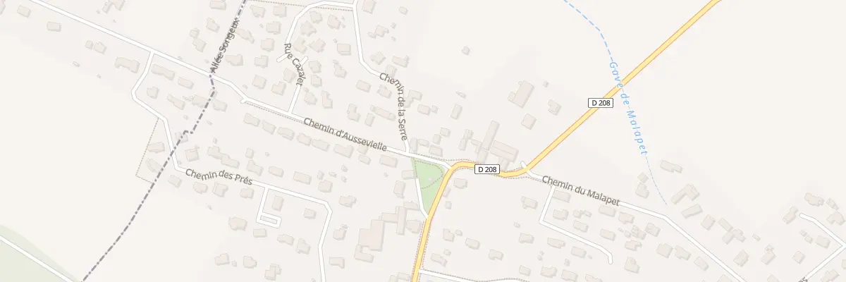 Plan du 6 Che d’Aussevielle à Poey-de-Lescar