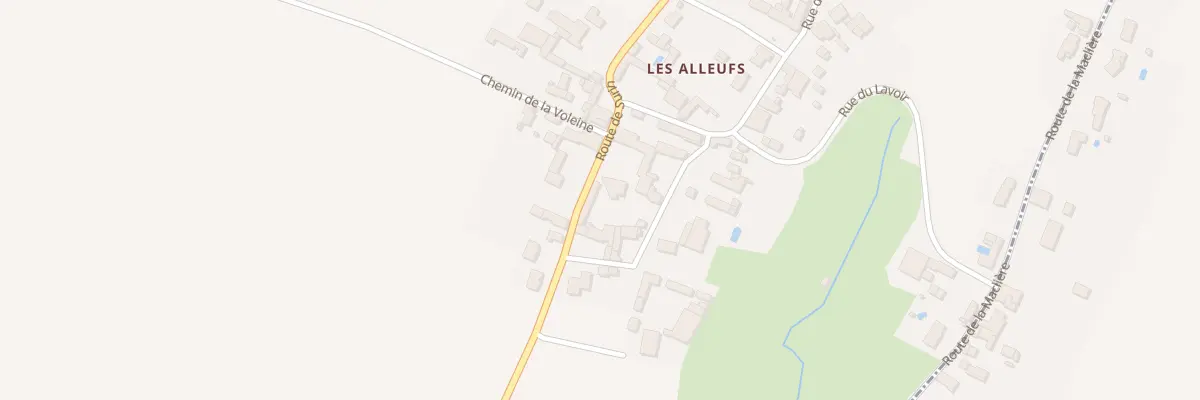 Plan du 74 Rte de Surin à Surin