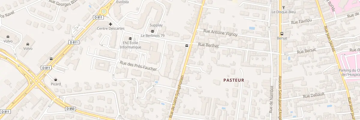 Plan du 106 Rue Saint-symphorien à Niort