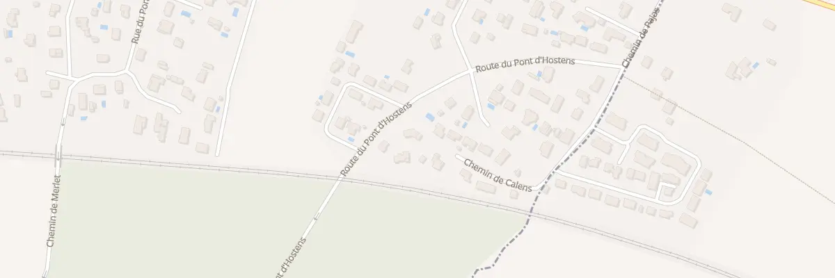 Plan du 7B Rte du Pont d’Hostens à Ayguemorte-les-Graves