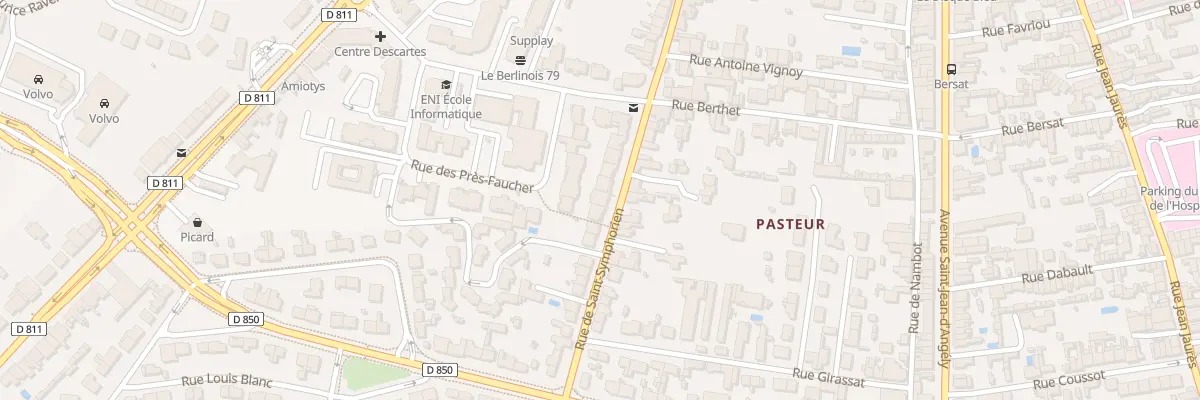 Plan du 112 Rue Saint-symphorien à Niort