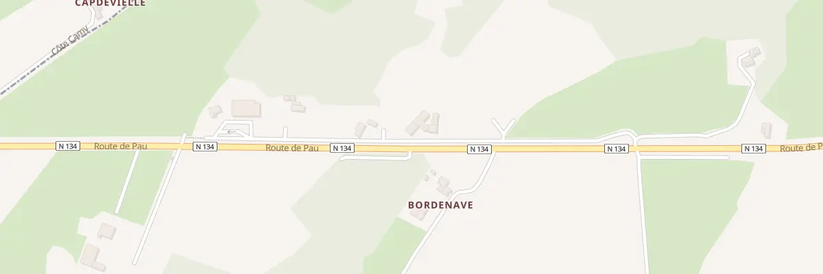 Plan de Segalas à Buziet