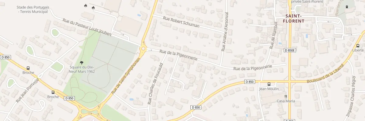 Plan du 29T Rue de la Pigeonnerie à Niort