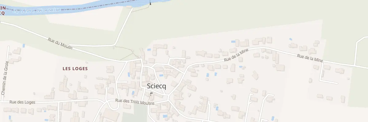 Plan du 9 Rue de la Mine à Sciecq