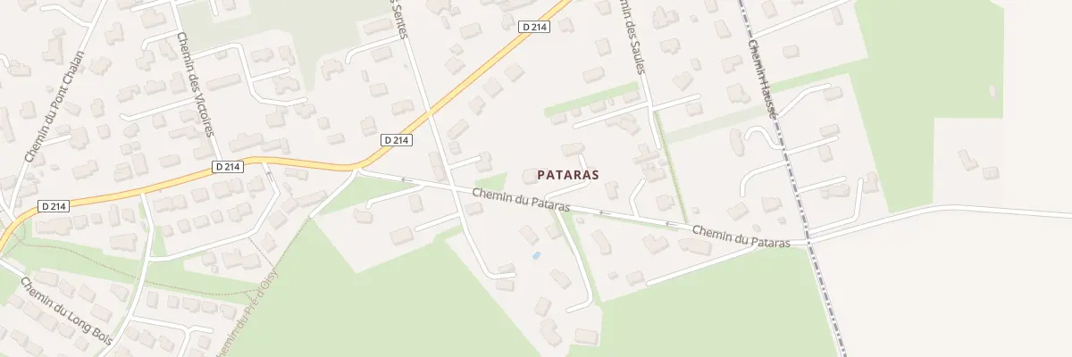 Plan du 1 Chemin du Pataras à Baron-sur-Odon