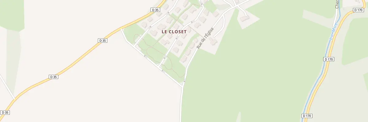 Plan du 54 Rue de l’Église à Reviers