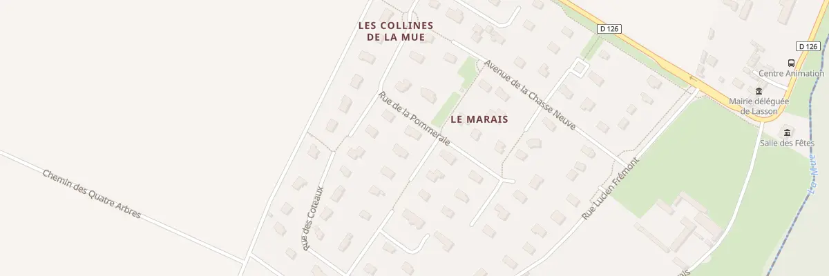 Plan du 1 Imp Clos Renaux à Rots