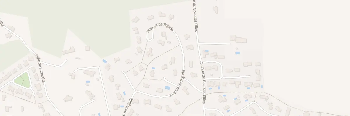 Plan du 34 Av de Pujade à Cénac