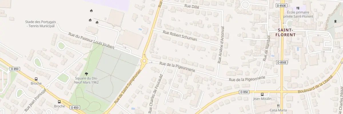 Plan du 32 Rue de la Pigeonnerie à Niort