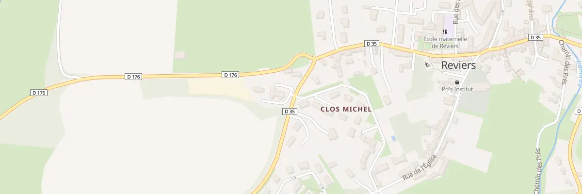 Plan du 4 Rte d’Amblie à Reviers