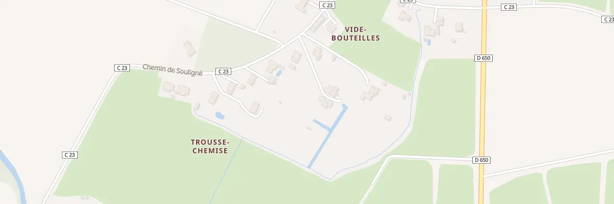 Plan du 118 Trousse Chemise à Saint-Symphorien