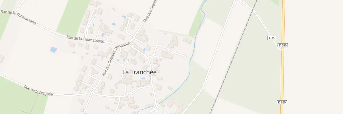 Plan du 13 Gde Rue de la Tranchee à Niort