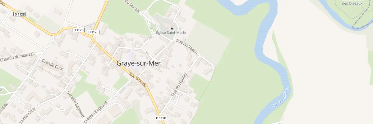 Plan du 5050 Le Bourg à Graye-sur-Mer