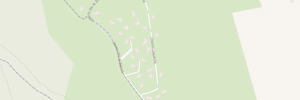Plan du 250 Che Laquèche à Beyrie-en-Béarn