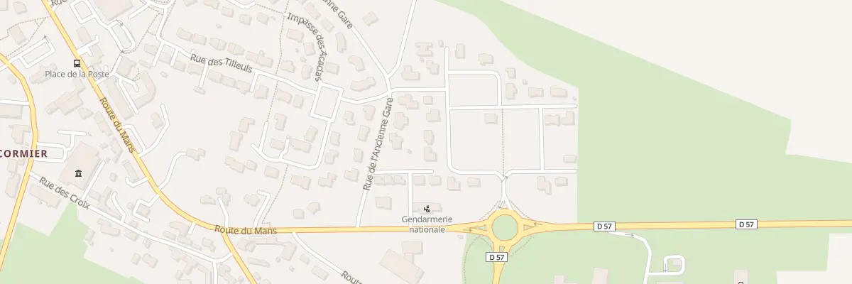 Plan du 8 Rue de la Roselière à Vaiges