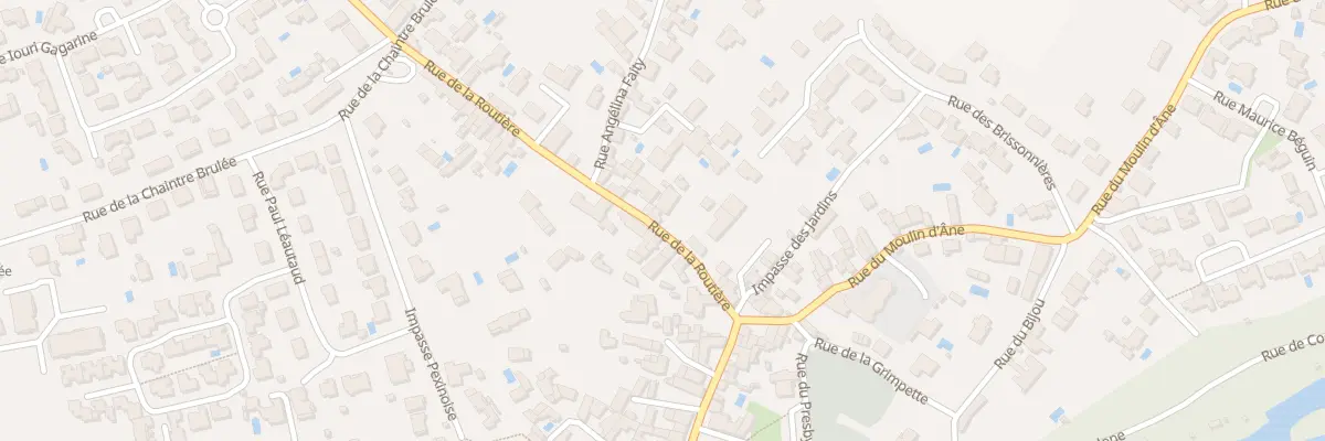 Plan du 8B Rue de la Routière à Niort