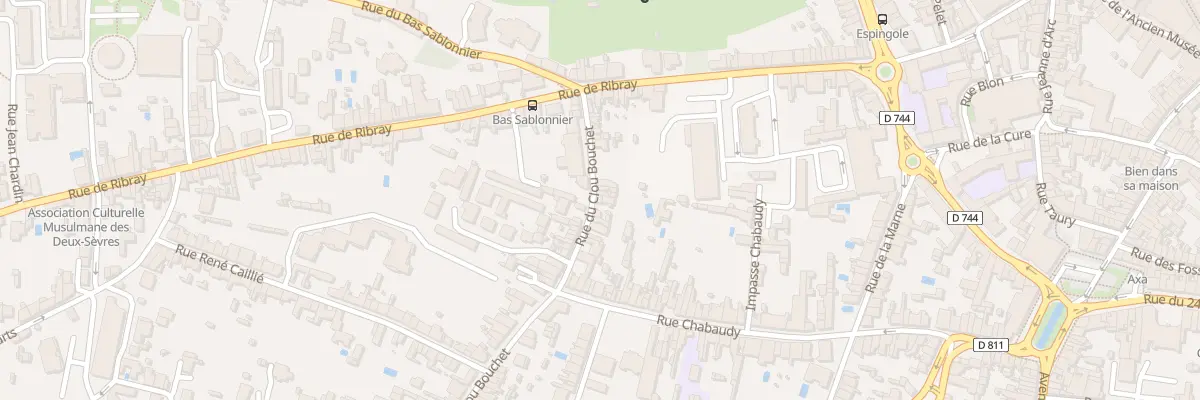 Plan du 29 Rue du Clou Bouchet à Niort