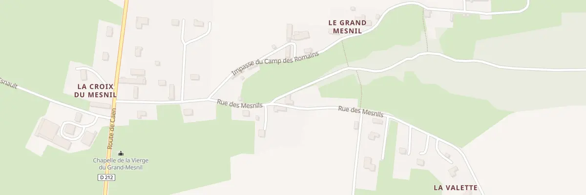 Plan du 261 Rue des Mesnils à Montillières-sur-Orne