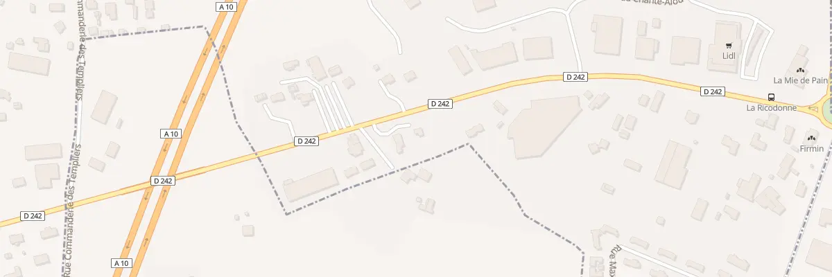 Plan du 25 Av de Saint Loubes à Gauriaguet