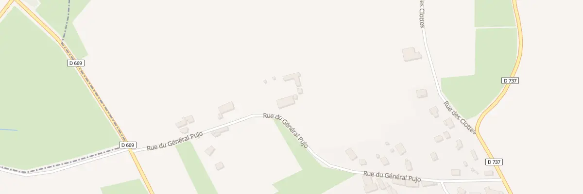 Plan du 5 Rue du Général Pujo à Saint-Gervais
