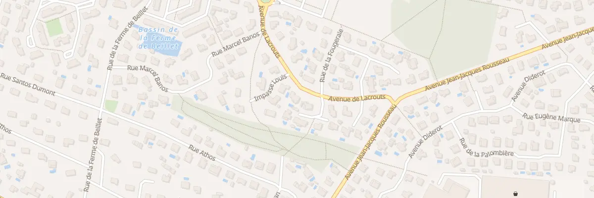 Plan du 4 All Isidore Salles à Mont-de-Marsan