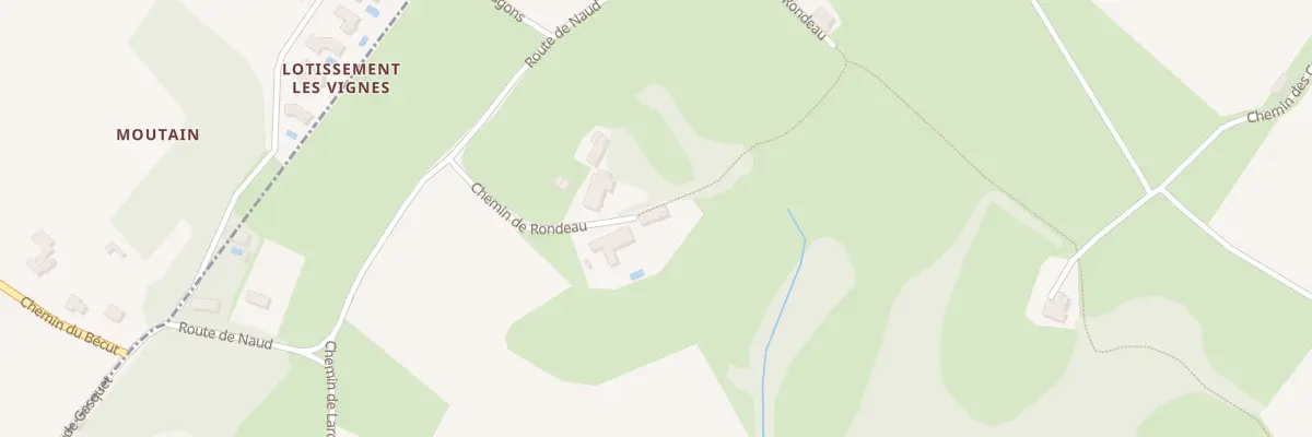 Plan du 176 Rondeau à Cambes