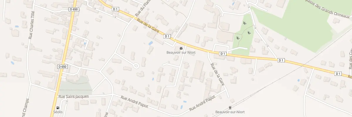Plan du 40 Rue du Huit Mai 1945 à Beauvoir-sur-Niort