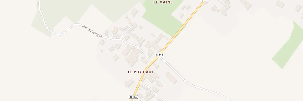 Plan du 41 Rue du Maine à Échebrune