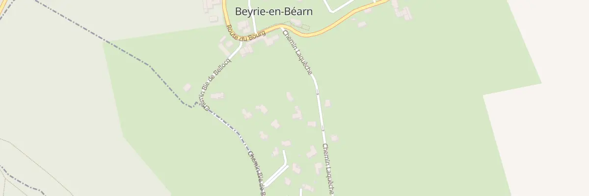 Plan du 120 Che Laquèche à Beyrie-en-Béarn