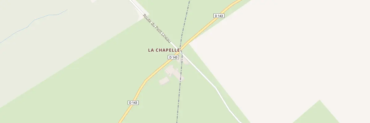 Plan du 1 La Chapelle à Neuvy-Bouin